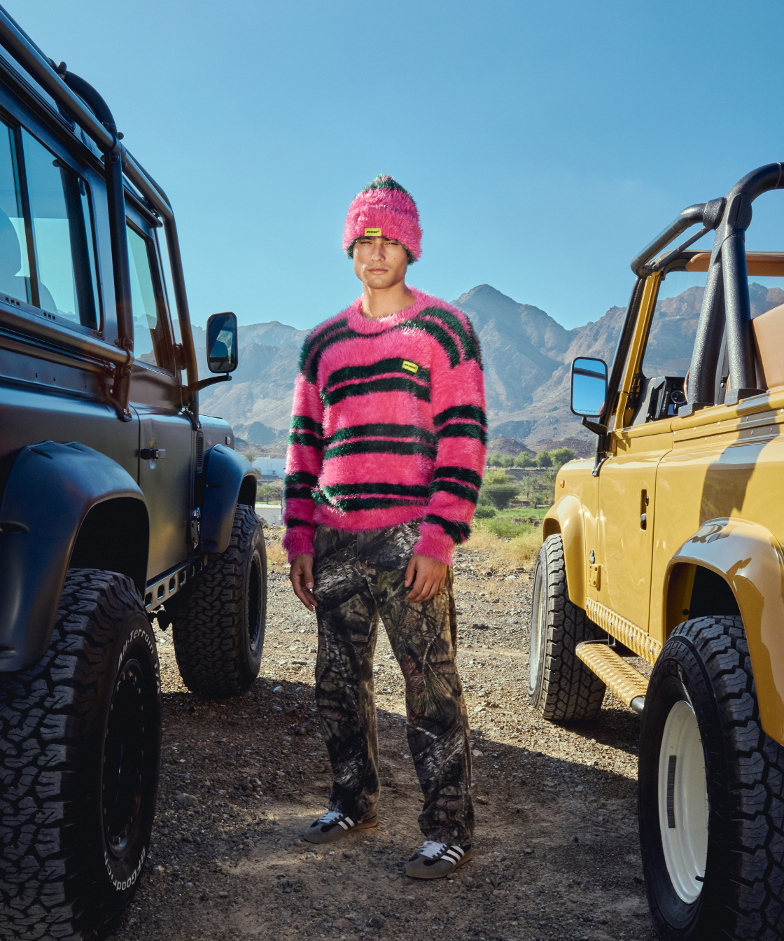 Pull knit rose fuchsia
