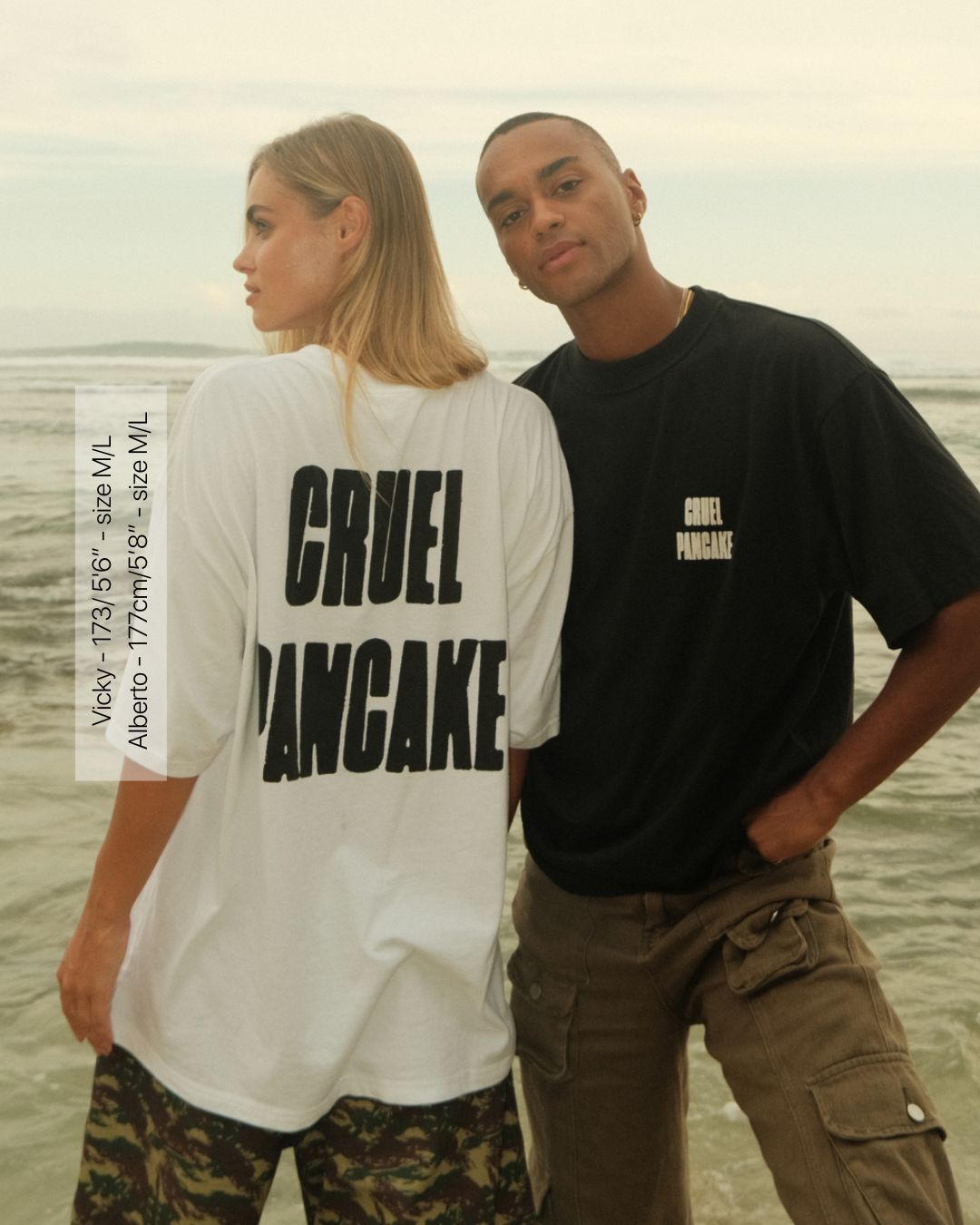 T-Shirt Cruel Pancake Blanc