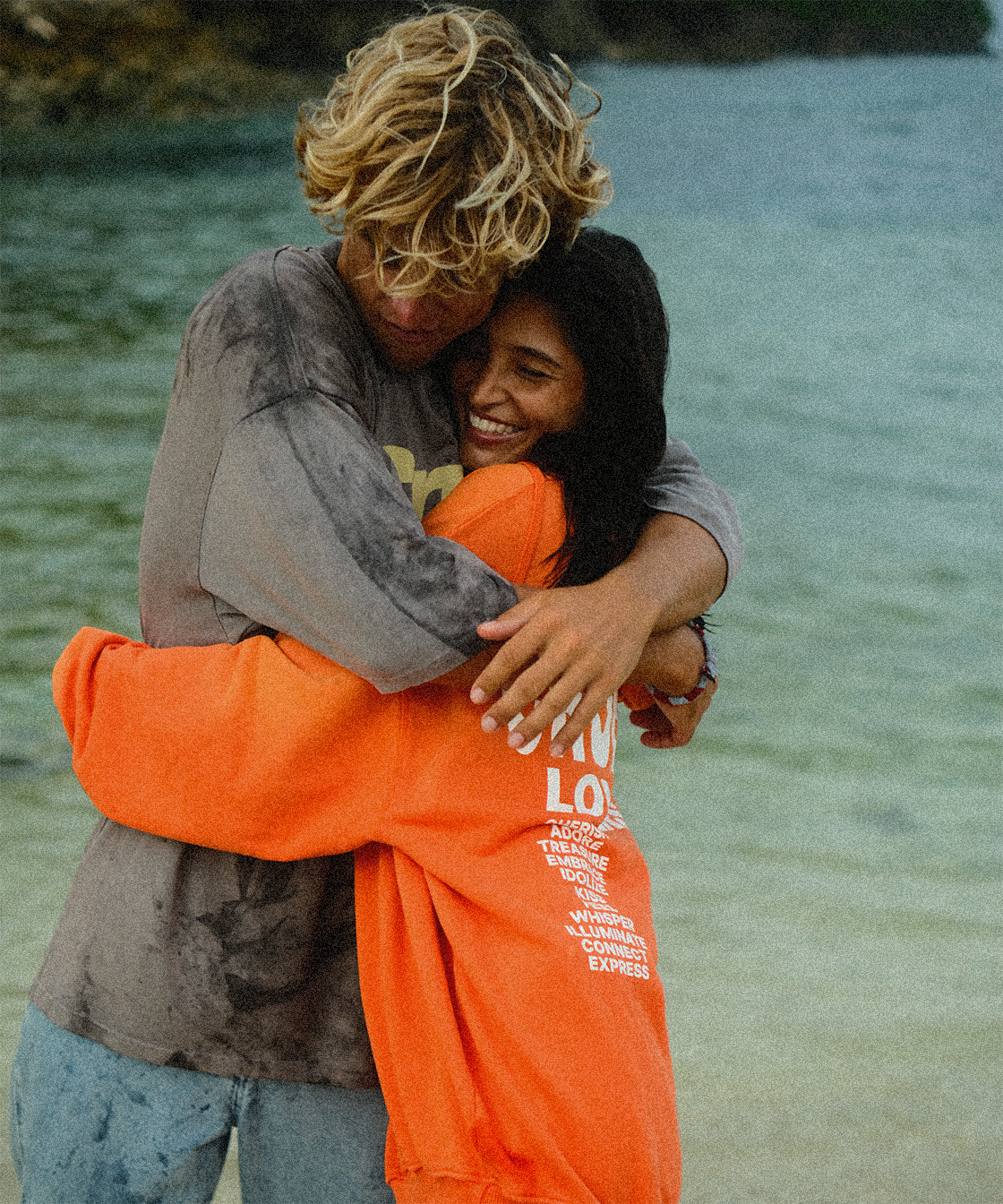 T-shirt You always gris