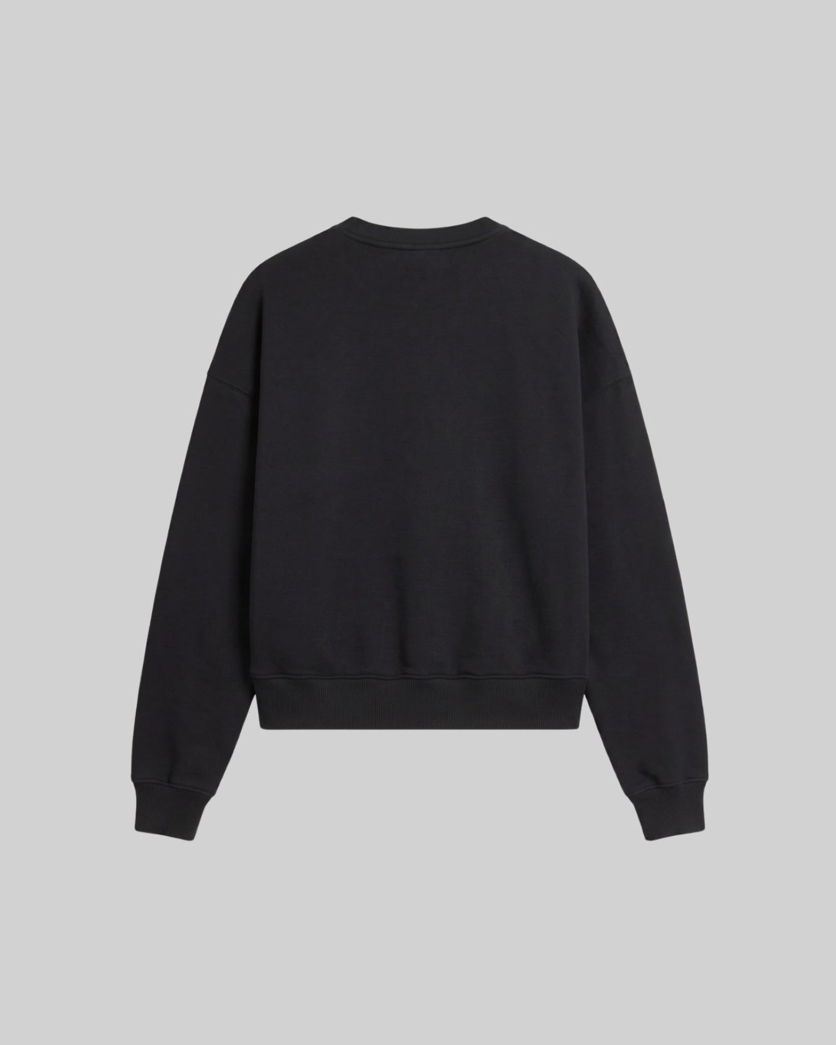 Sweat noir Cruel Pancake Cruel Sport Black Edition crewneck oversize coton — packshot vue de dos