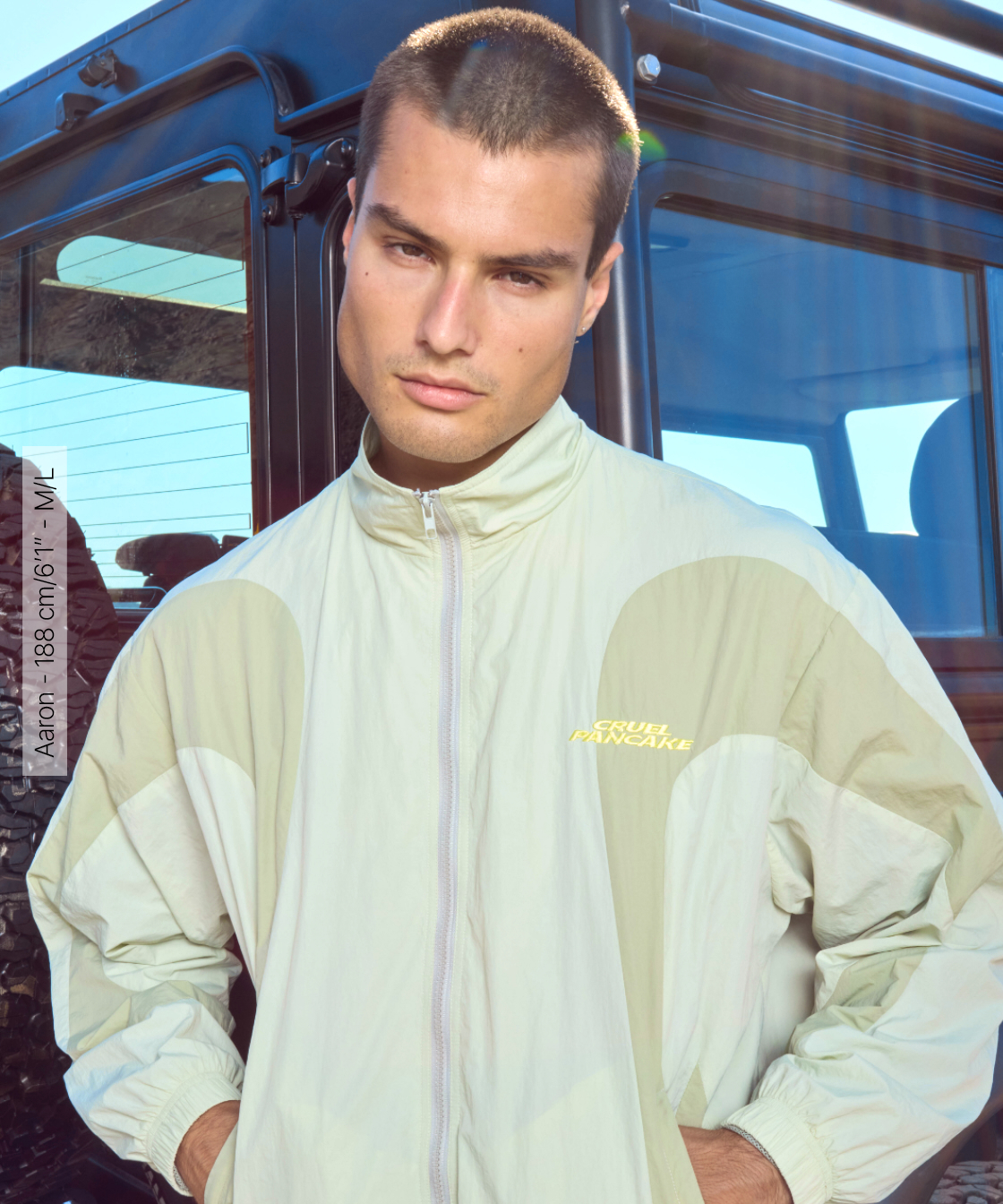 Veste tracksuit vert