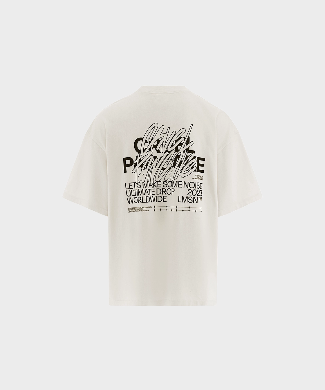 Let's make some noise t-shirt - off-white