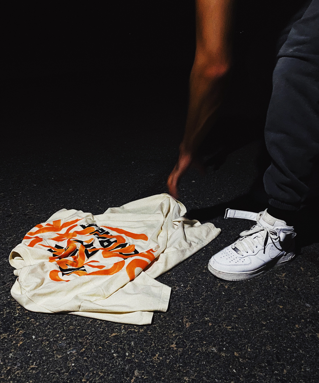 Orange NTR T-shirt