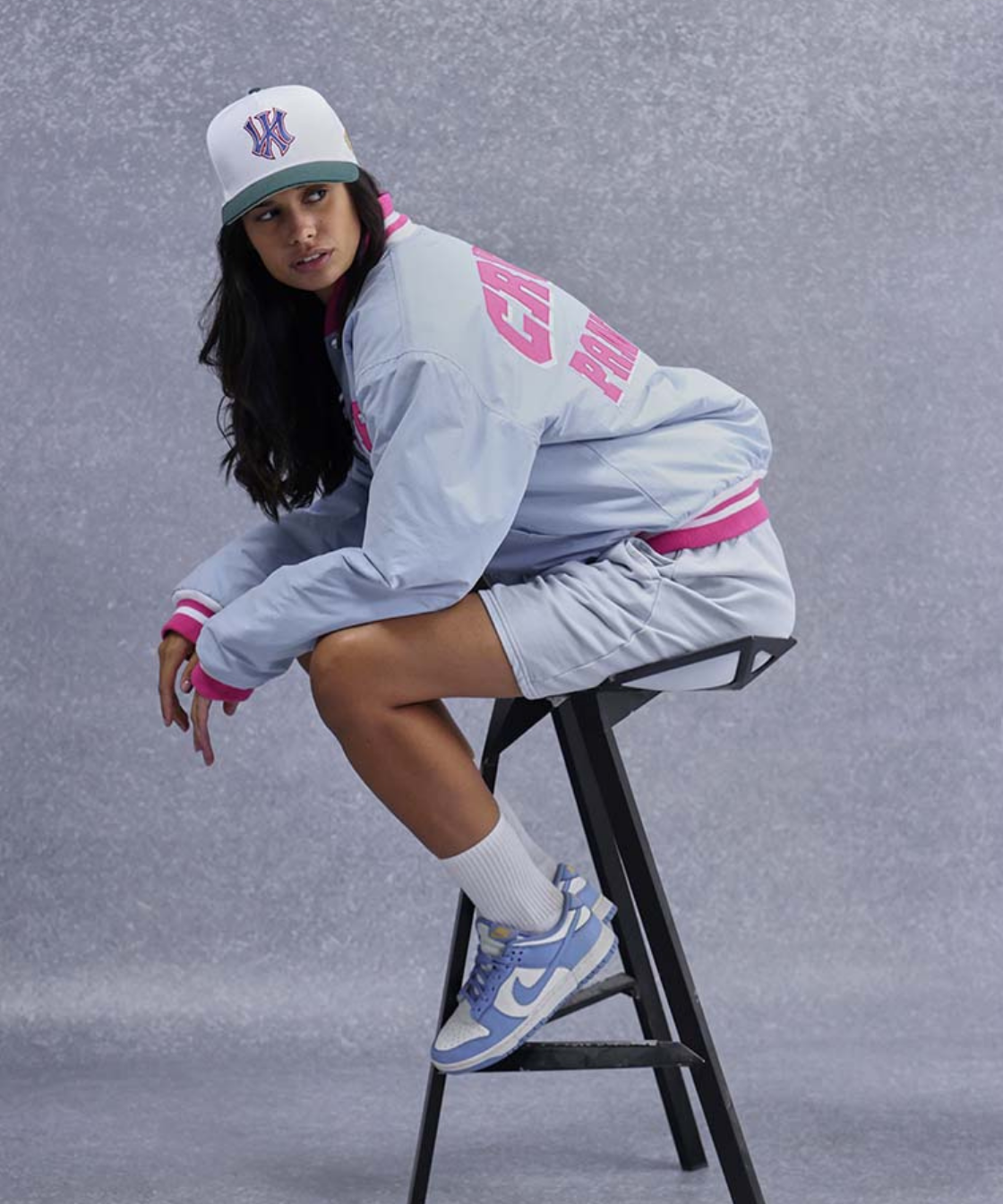 Blue CPK Bomber Jacket 