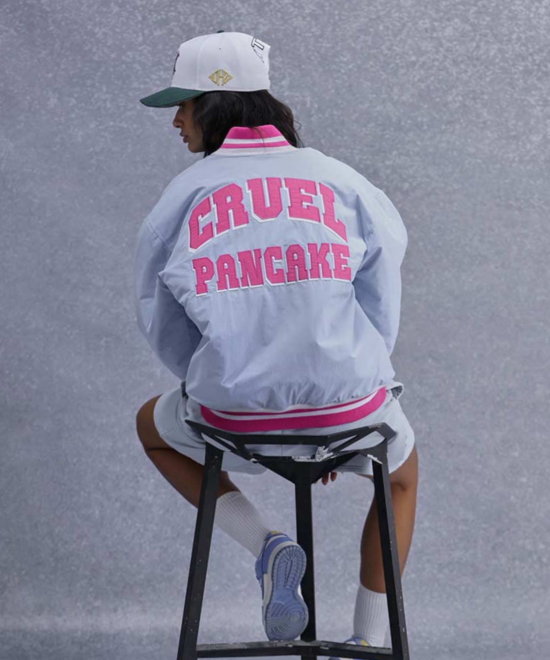 Blue CPK Bomber Jacket 