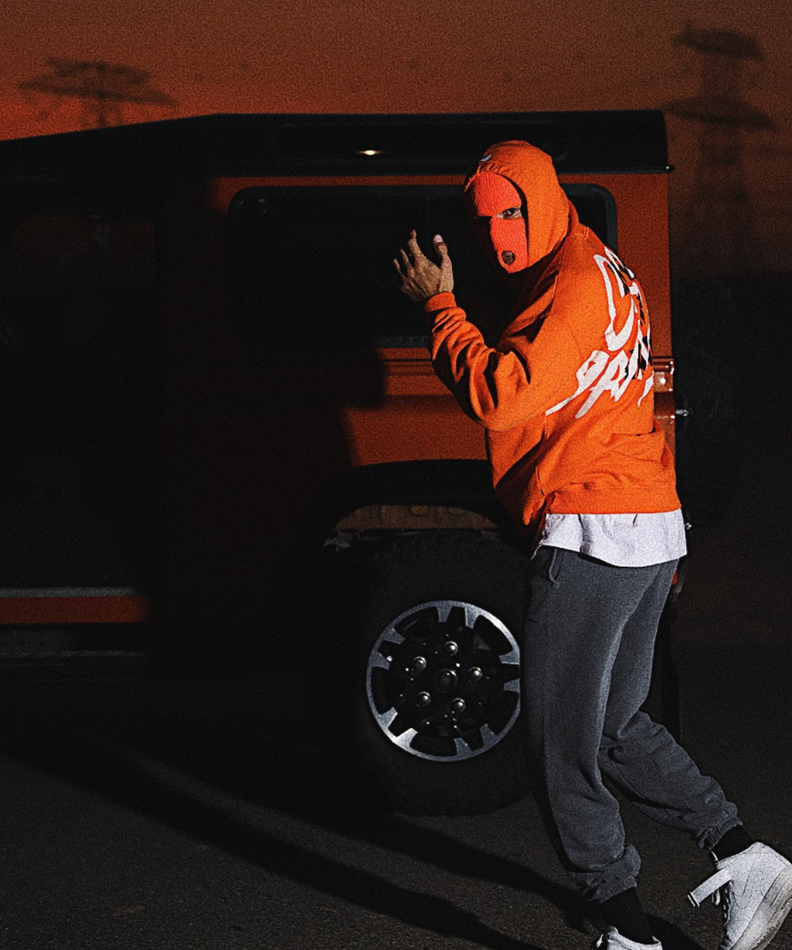 Orange NTR hoodie