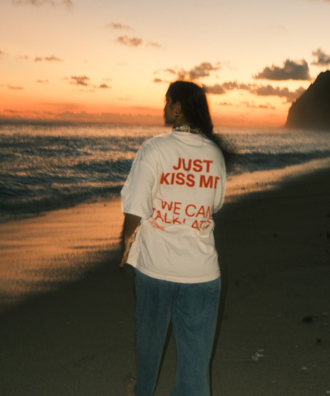 Tshirt Off-White Kiss Me