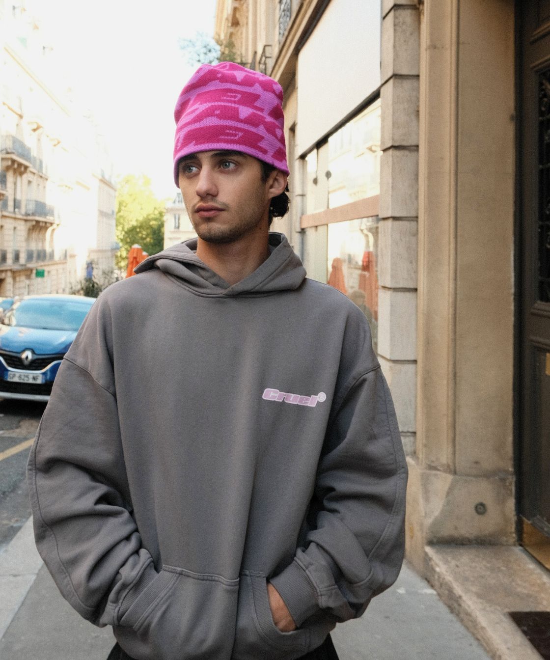 Pink Beanie