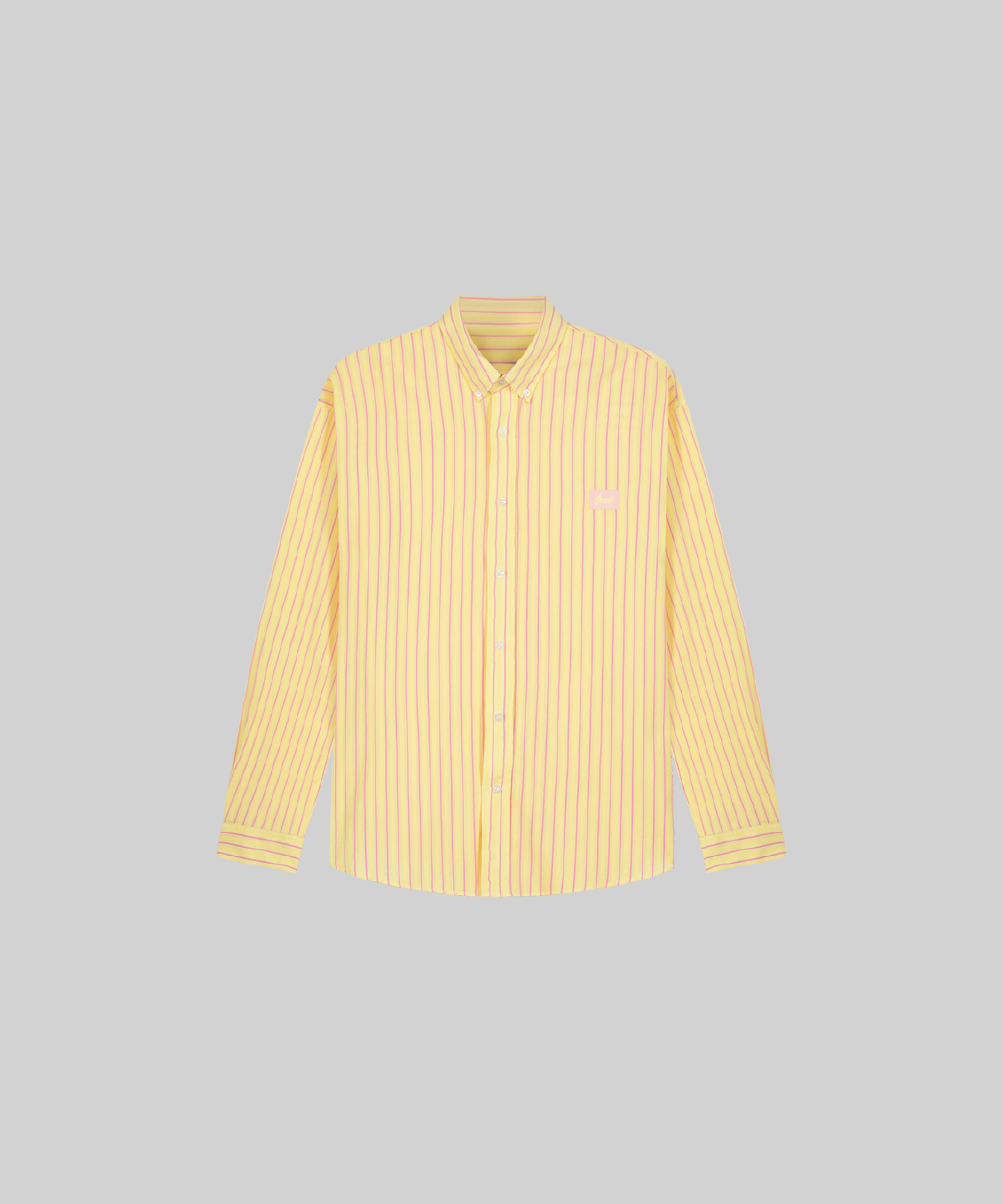CHEMISE RAYÉE JAUNE