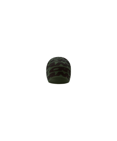 Bonnet Print Vert
