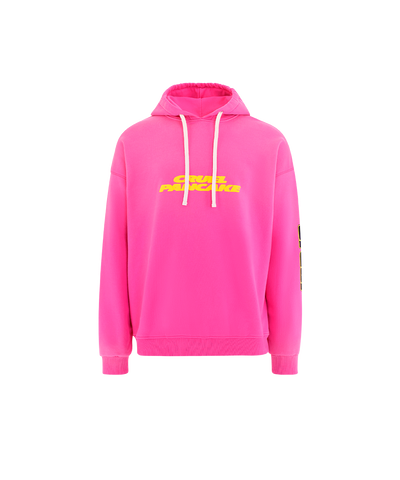 Pink hoodie