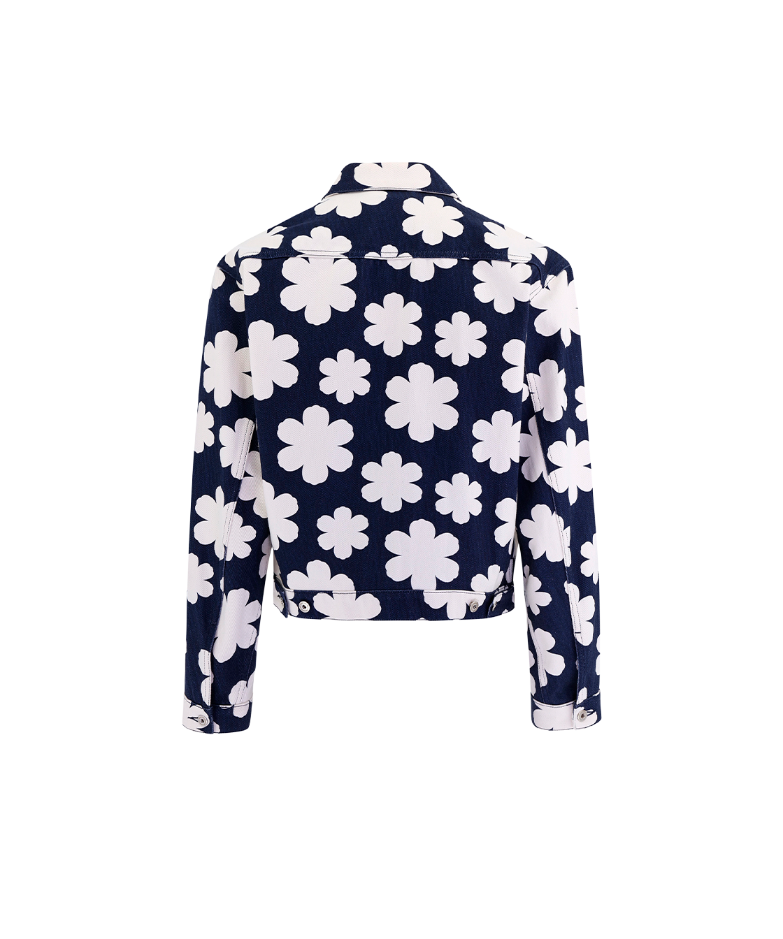 Denim jacket "Flowers"