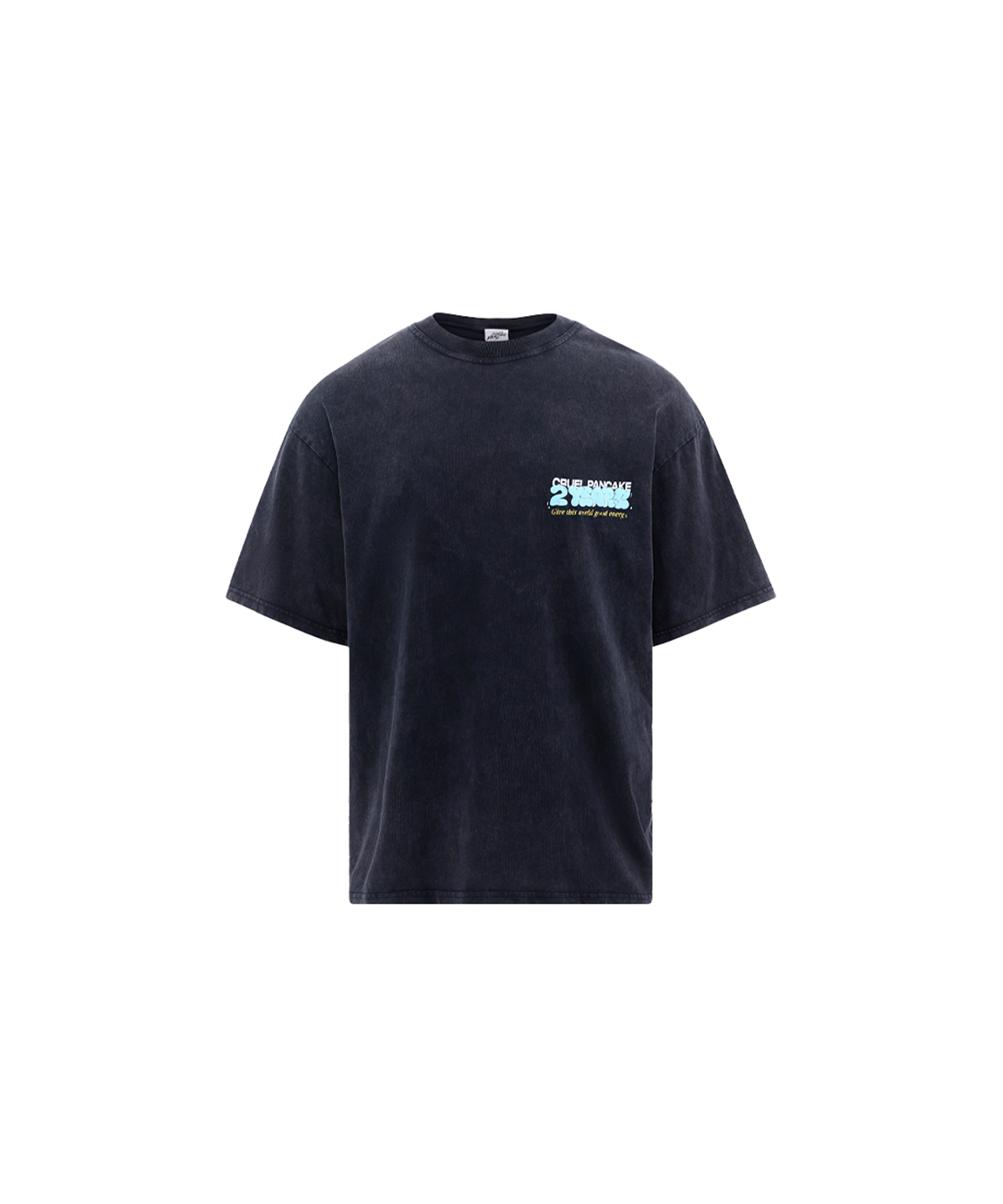 Grey washed party tee