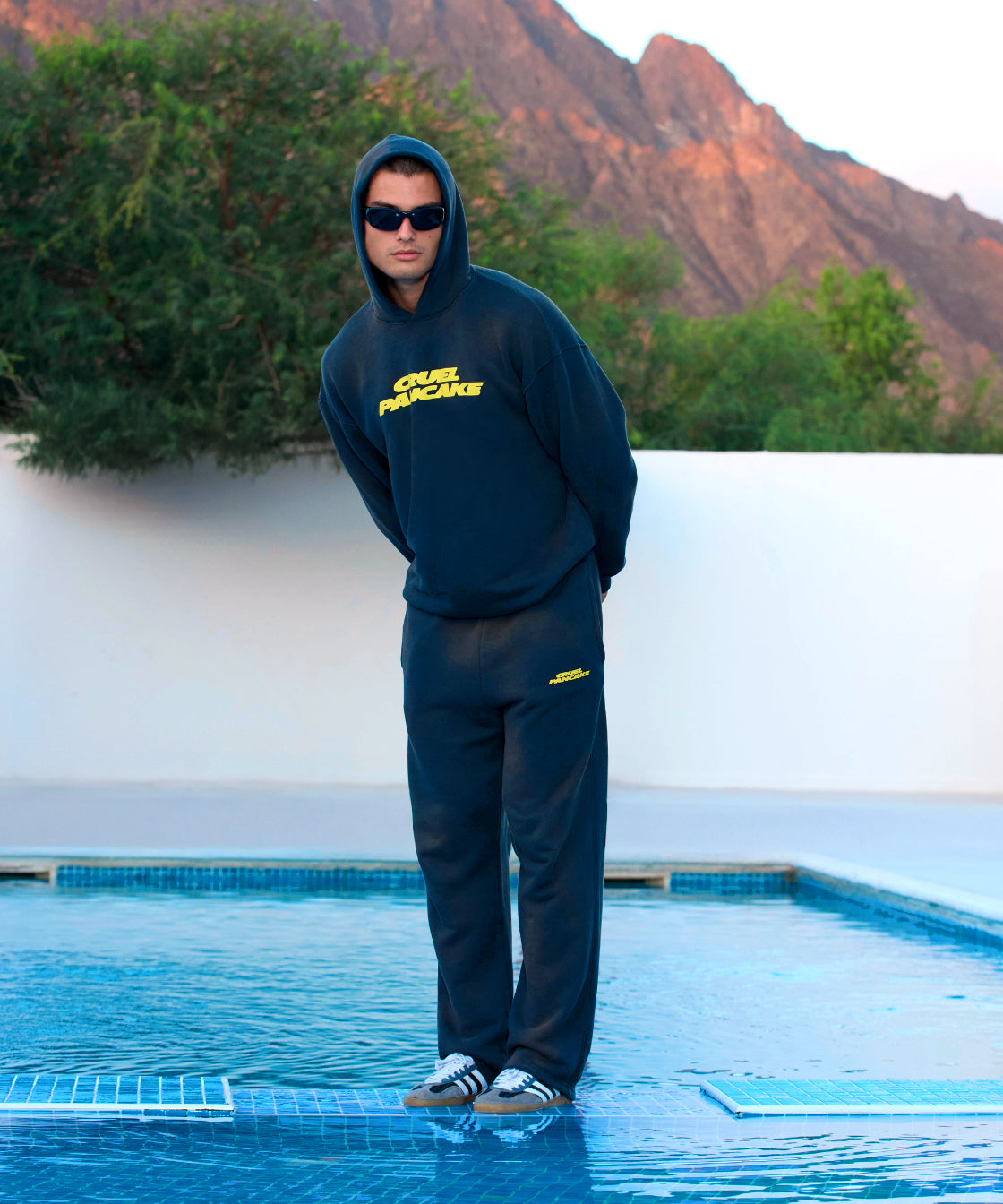 Black fade out hoodie