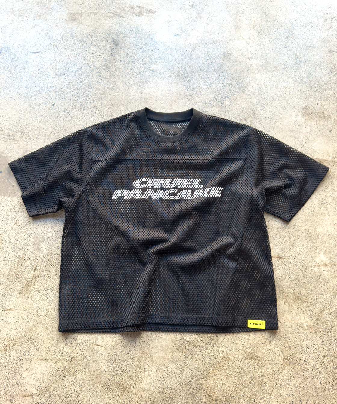 T-shirt mesh noir