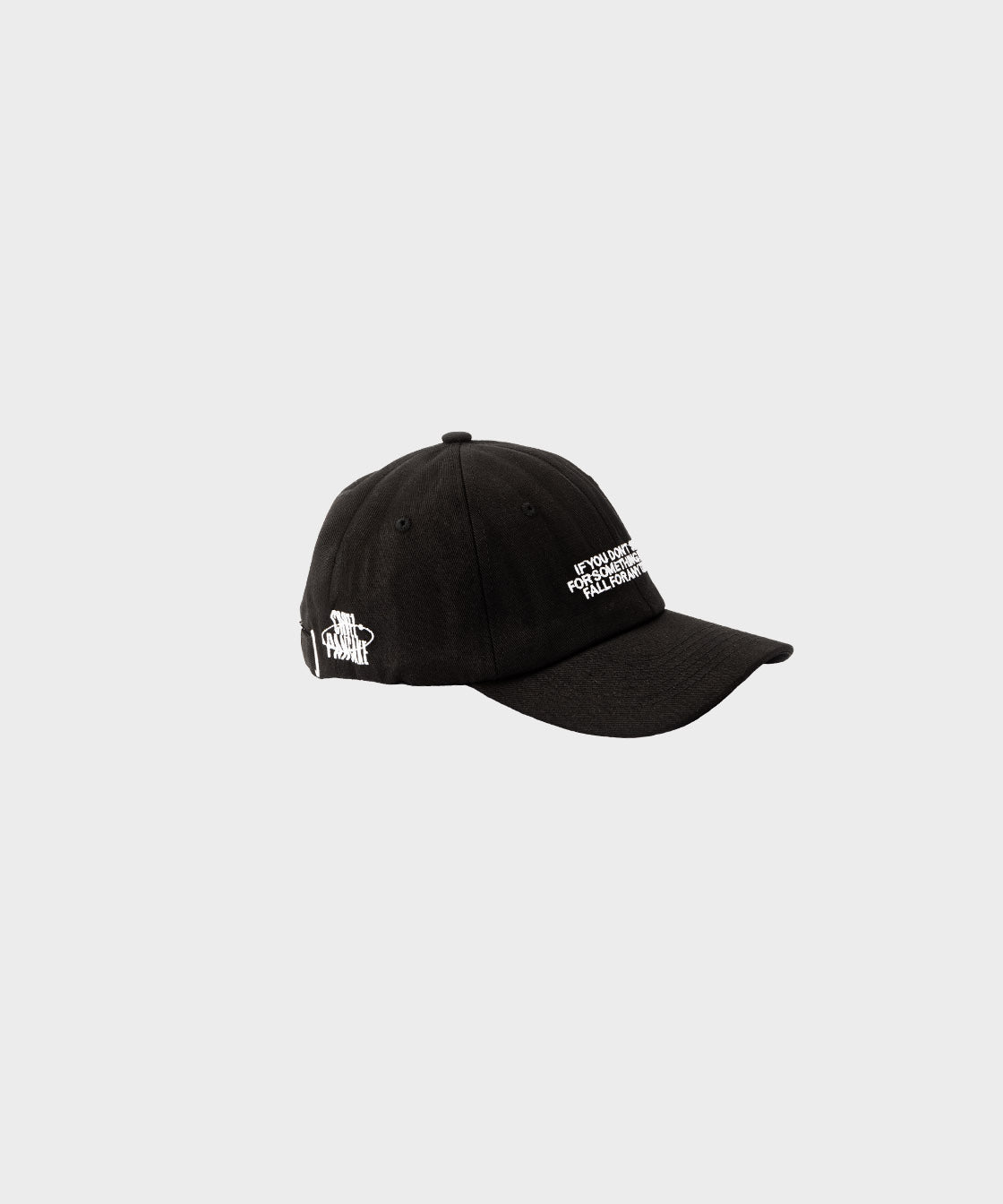 Casquette if you don't stand - noire