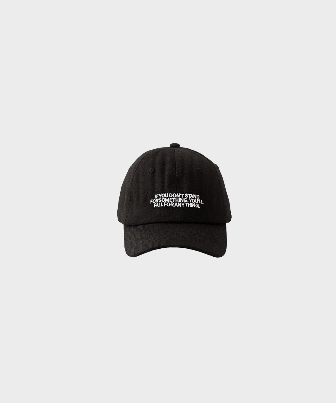 Casquette if you don't stand - noire
